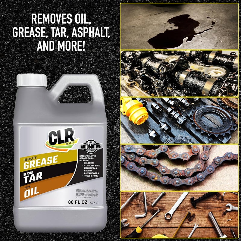 CLR Brands® Automotive Grease Tar & Oil Remover 80oz - Image 2